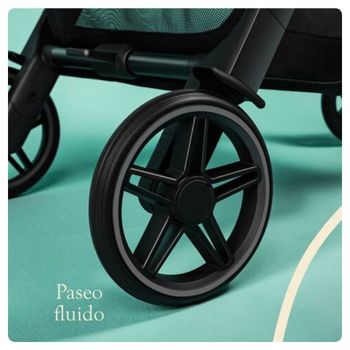 detalle de las ruedas con suspension avanzada del joolz hub 2